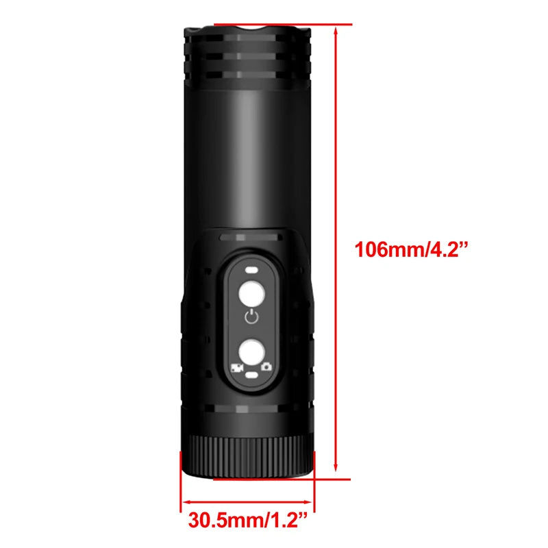 4K Outdoor Action Camera — Waterproof Anti-Shake Helmet Body Cam