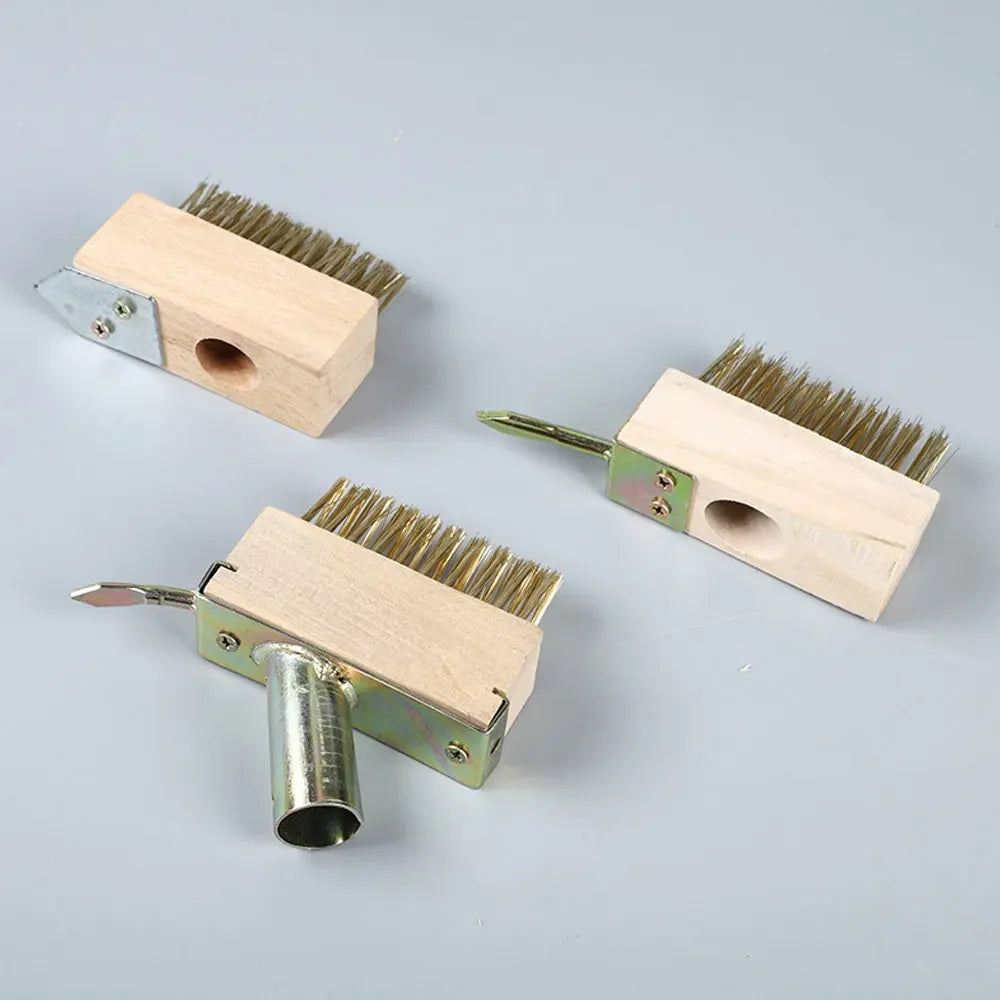 Joint Brush Manual Weeders Bristles Replacement Brushes Garden Cleaning Brushes for Moss and Weeds Steel Brush