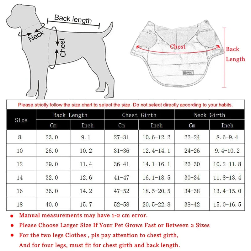 Hooded Dog Jacket - Warm Windproof Puppy Coat for Small and Medium Dogs - photo 6