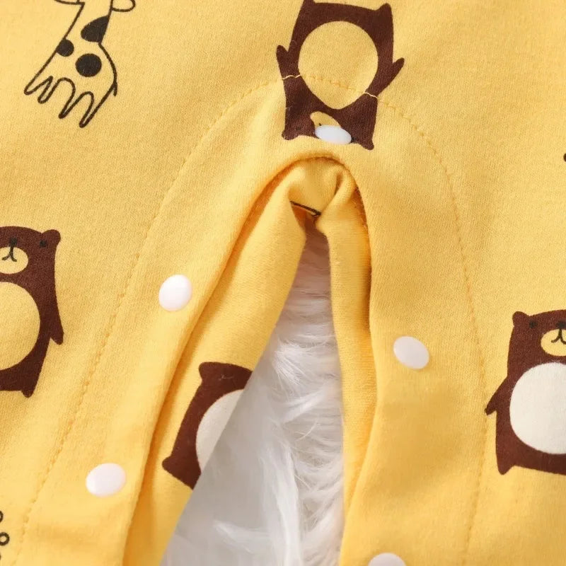 Newborn Long Sleeve Romper 0-18M - Soft Cute Baby Bodysuit - photo 6