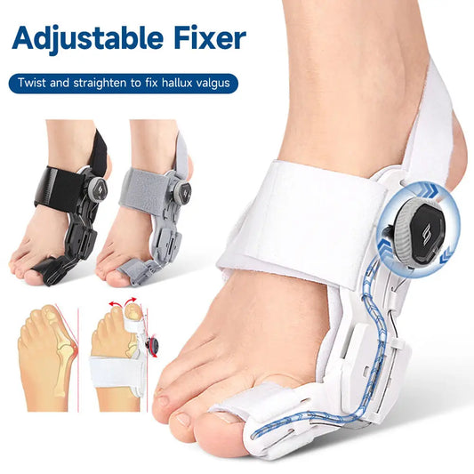 Adjustable Bunion Comfort Splint — Toe Separator & Alignment Support for Left or Right Foot