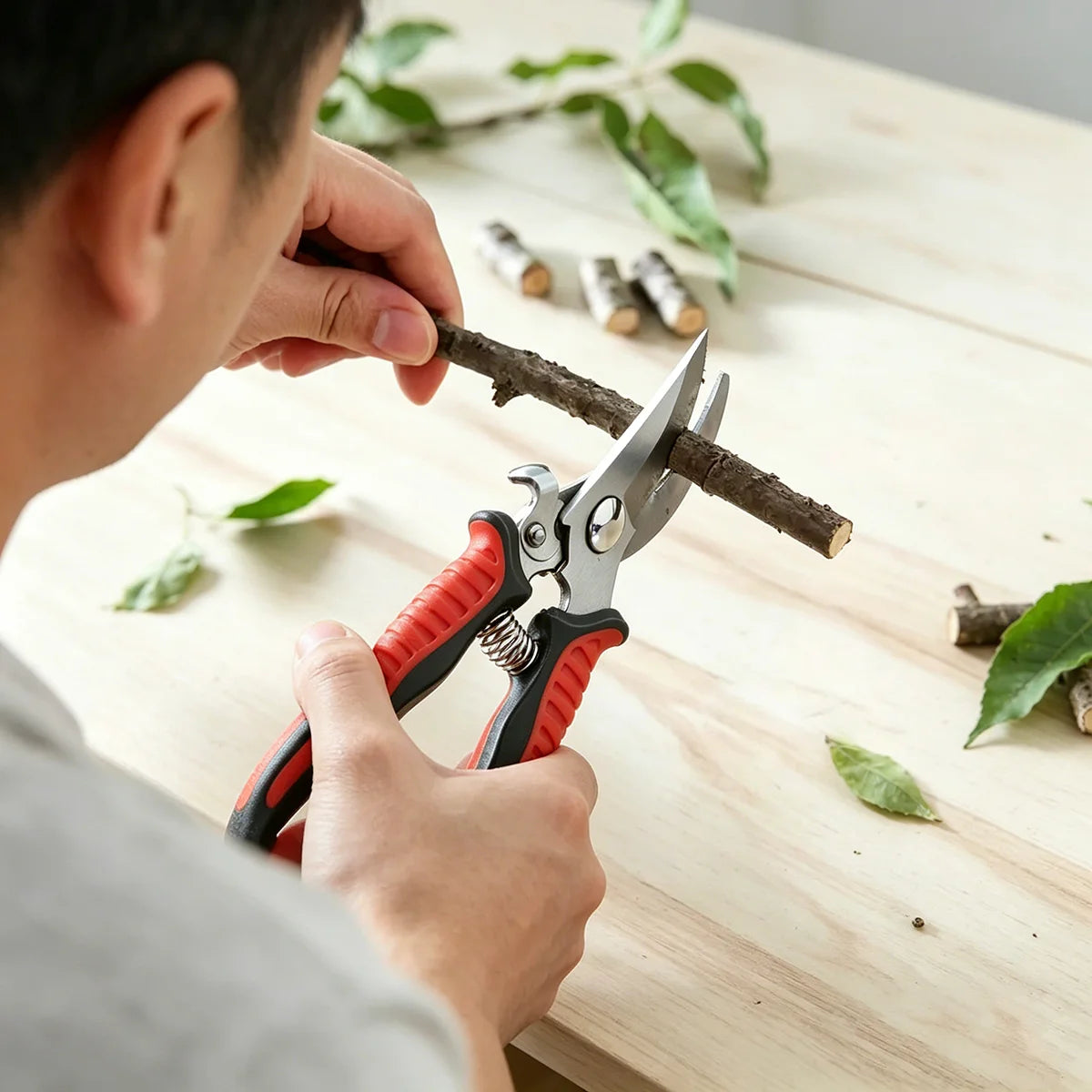 Garden Pruning Shears – Stainless Steel Plant Scissors for Trimming & Cutting