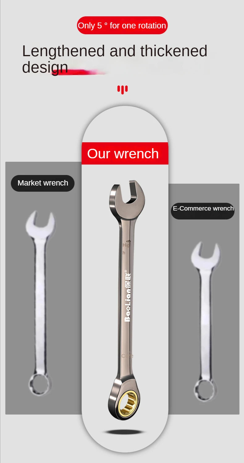 Universal Torx Wrench Adjustable Torque 6-11mm Ratchet Spanner for Bicycle Motorcycle Car Repair Tools Mechanical Tool