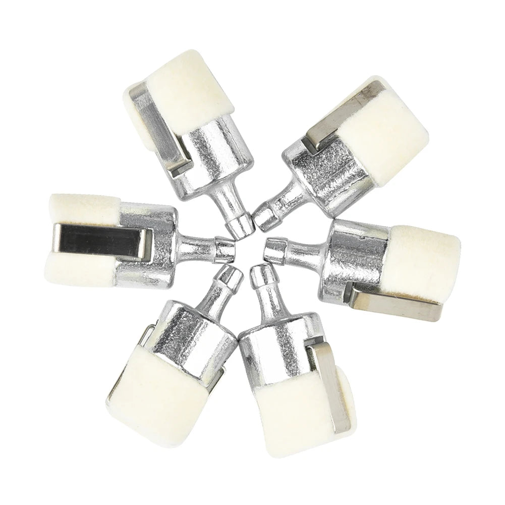 6pcs Fuel Filter Fit For Echo 13120507320 Trimmer Chainsaw Brushcutter Blower 125-527 Engine Parts Garden Power Tools Accessory
