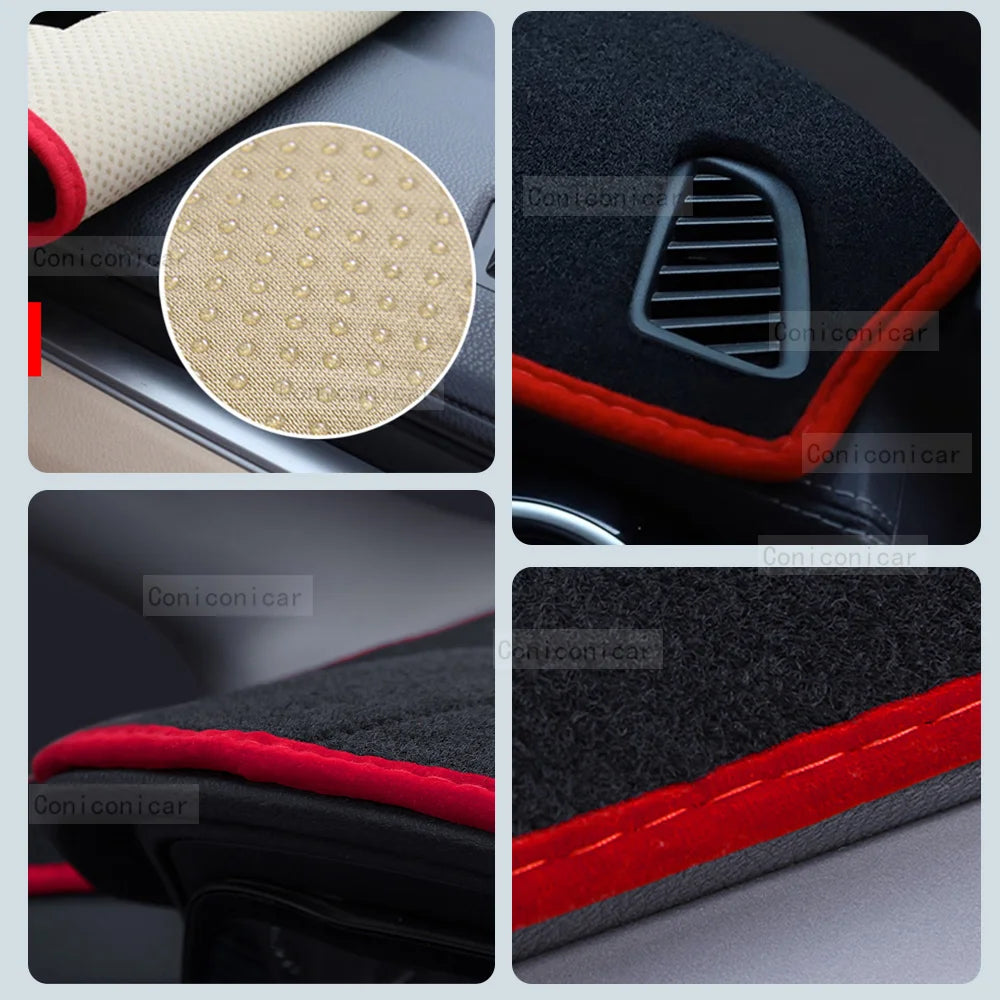For MG HS 2025 Car Dashboard Cover Mat Non-slip Sun Shade Cushion Protective DashMat Pad ANti-UV Interior Accessories