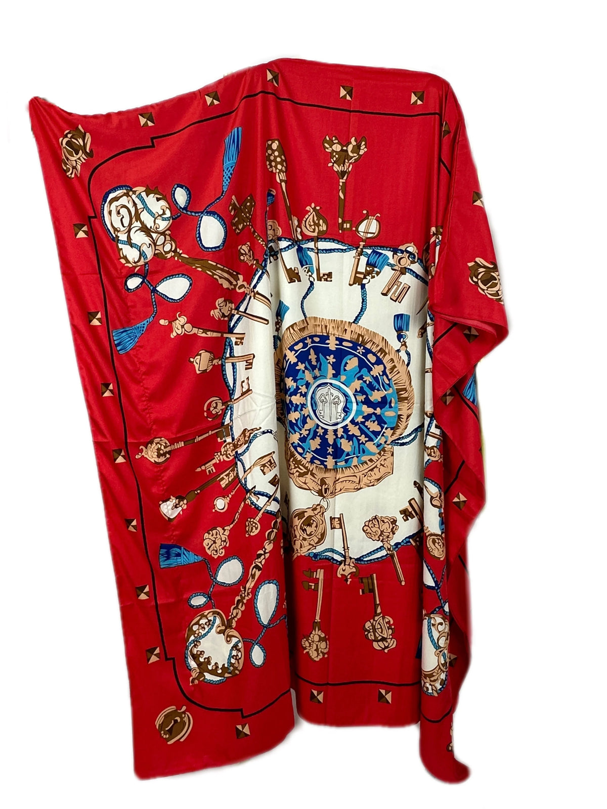 Women's Paisley Print Loose Boho Dress - Beach & Vacation Dress - photo 5