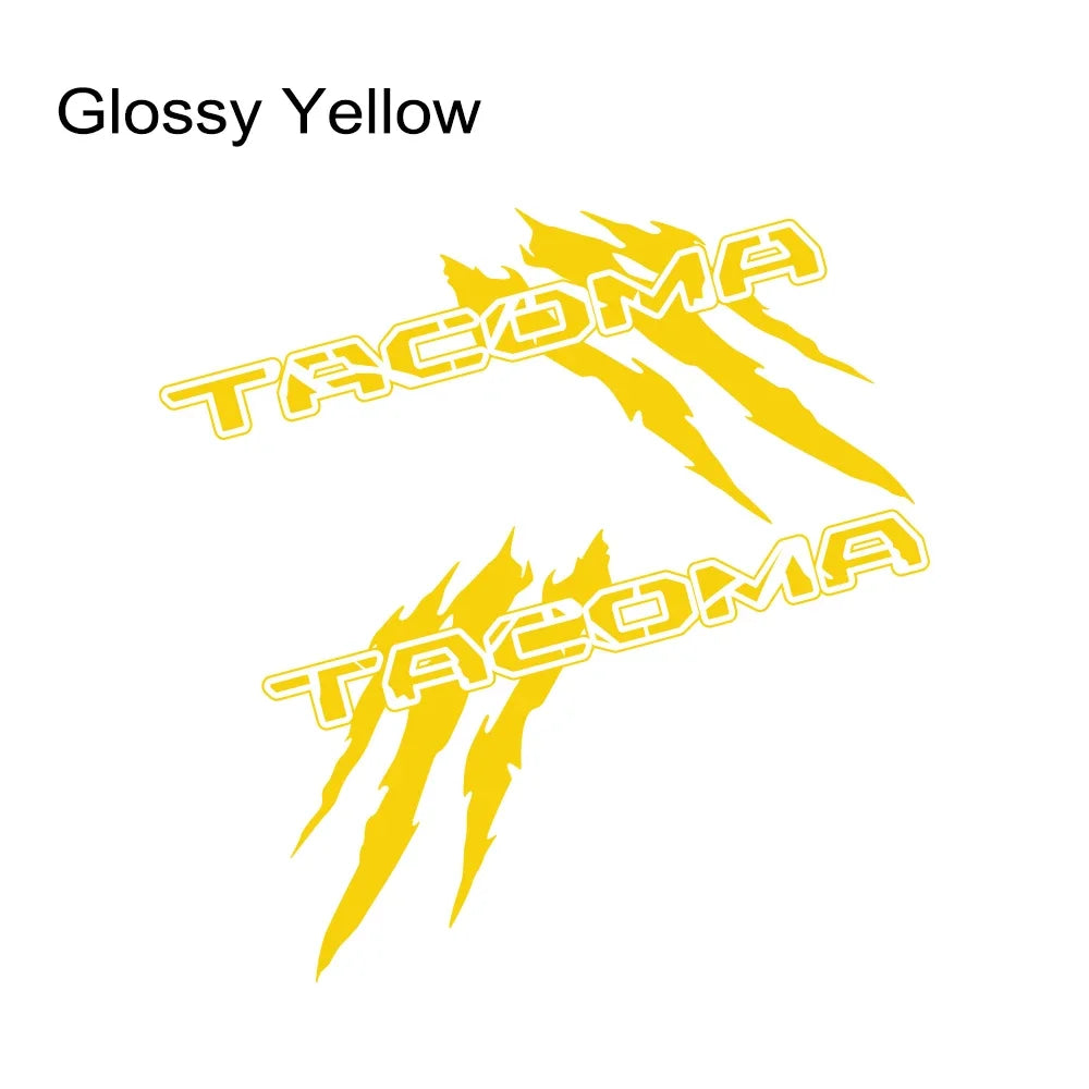 Car Body Side Sticker For Toyota Tacoma SR5 TRD Parts Pickup Truck Bed Graphics Claw Styling Decor Decal Auto Tuning Accessories