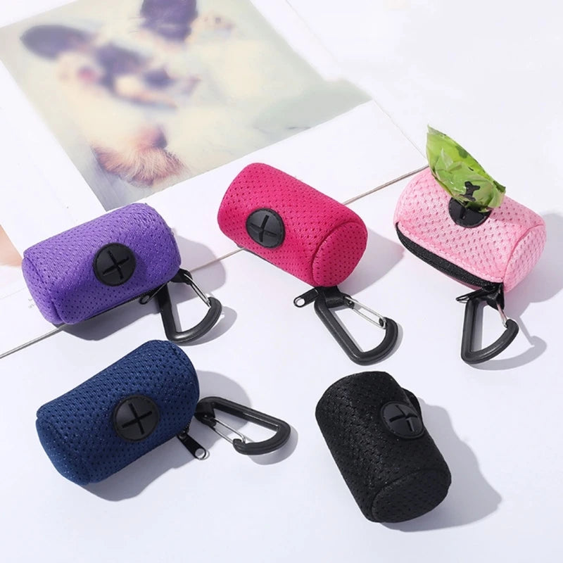 Dog Poop Pickup Bag Holder - Simple Leash Waste Bag Dispenser