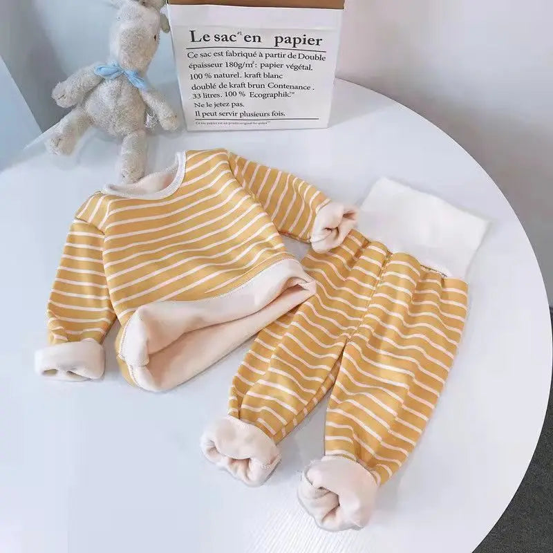 Kids High-Waist Thermal Underwear Set - Warm Winter Layers - photo 5