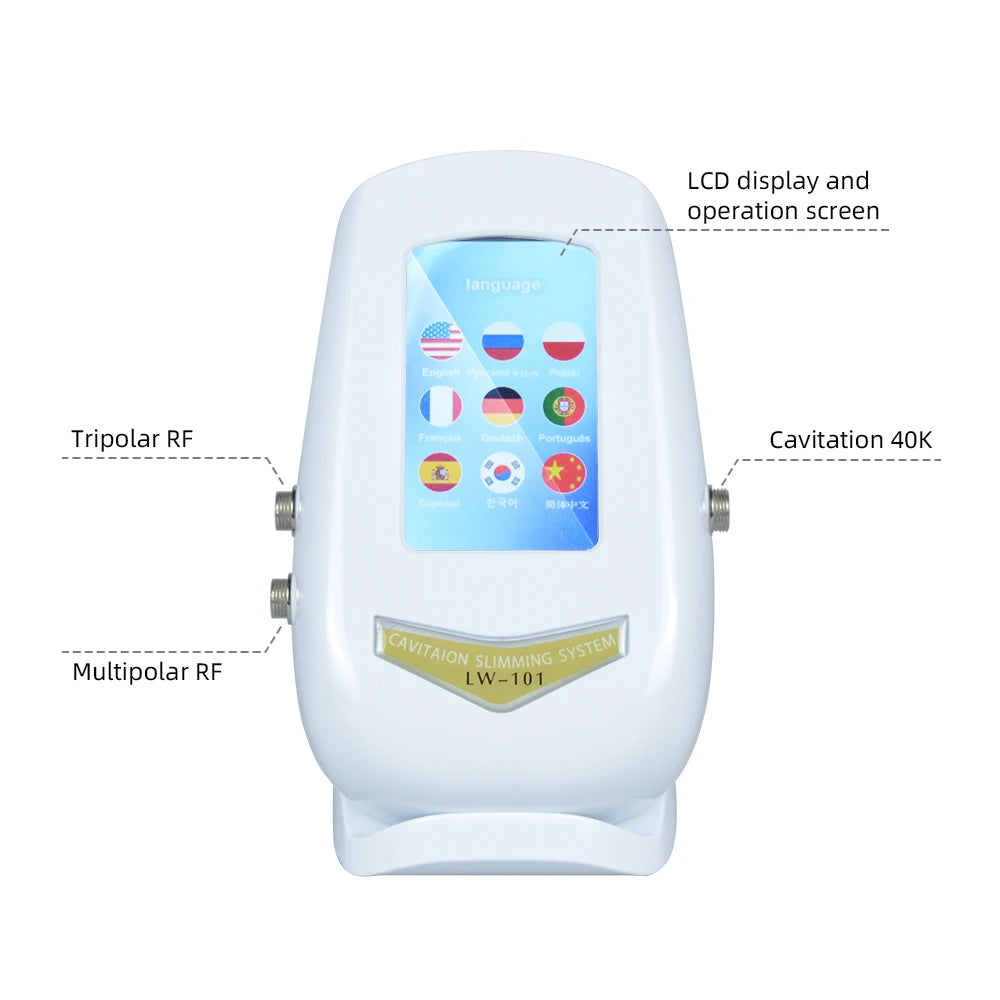 Skinterest 3 in 1 40K KIM8 Cavitation Machine Face Body Tightening Lifting Spa Skincare，Fast Shipping from US