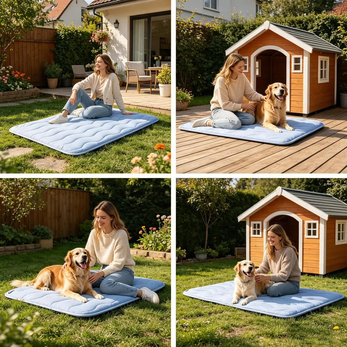 Summer Pet Cooling Bed Pad - Ice Silk Cat & Dog Mat – photo 5