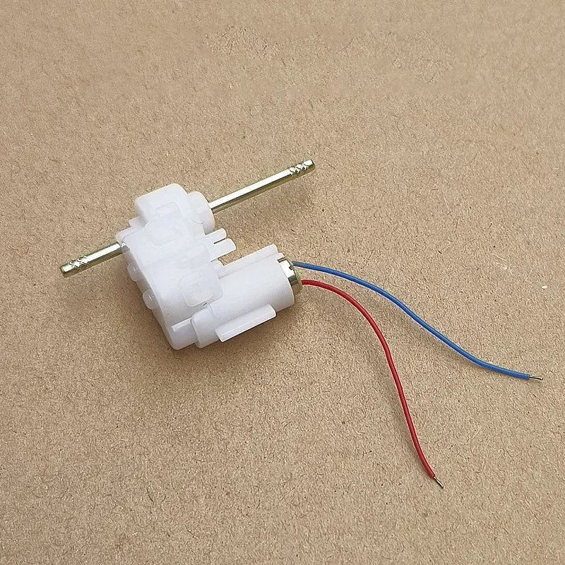 Tiny Coreless Gear Motor DC 1.5V-5V 3V 3.7V 390RPM Dual Shaft Gearbox Reduction Motor DIY Hobby Toy Car