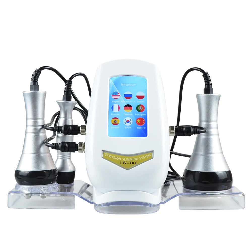 Skinterest 3 in 1 40K KIM8 Cavitation Machine Face Body Tightening Lifting Spa Skincare，Fast Shipping from US
