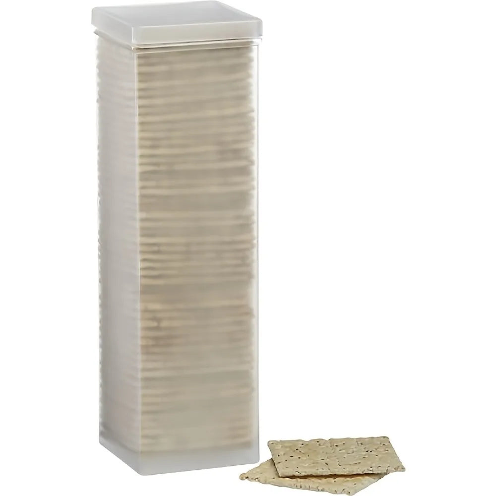 Stackable Flip-Top Food Containers - Round or Square Pantry Jars - photo 4