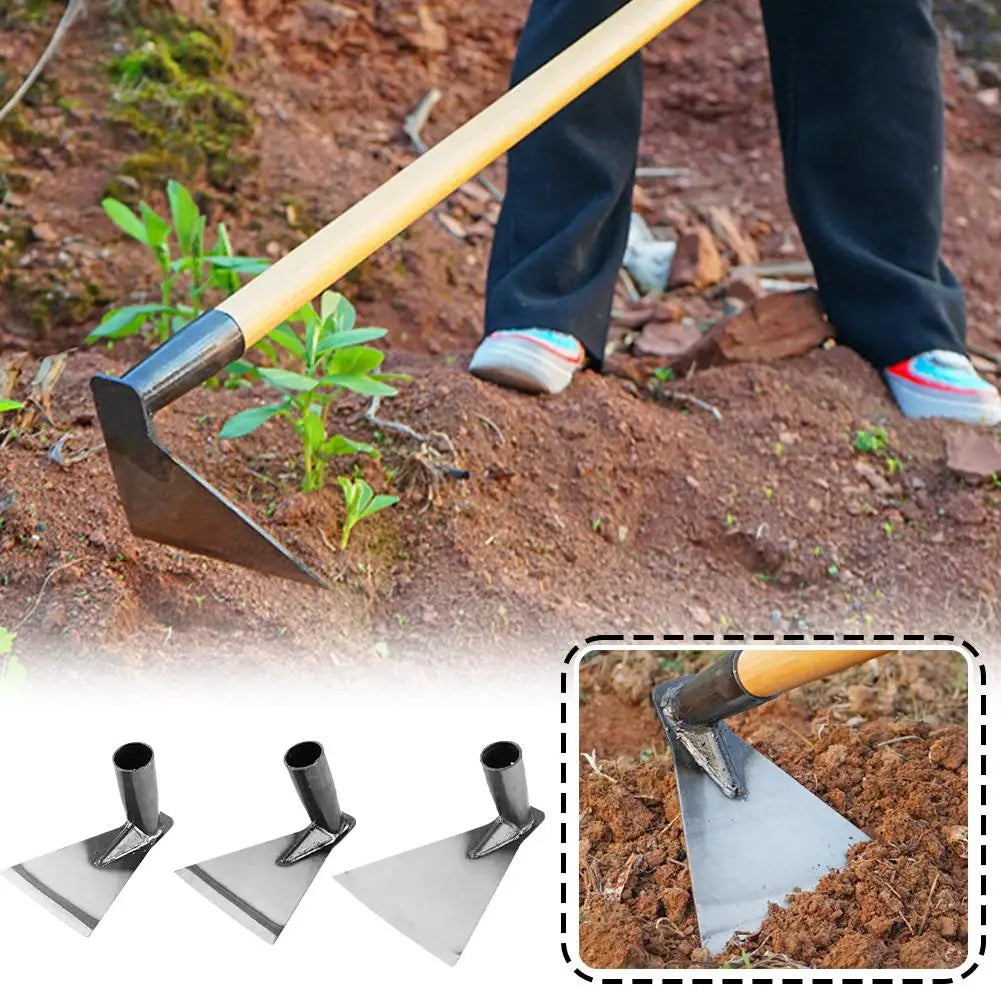 Durable Forged Garden Hoe for Weeding & Digging