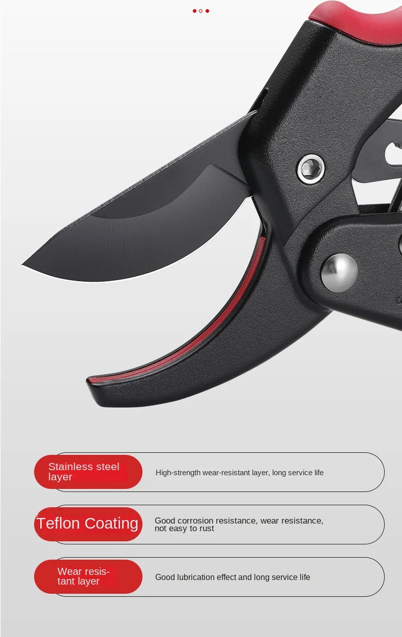 Heavy Duty Garden Loppers | Multi-Purpose Branch Cutter for Fruit Trees & Landscaping | Professional Pruning Shears