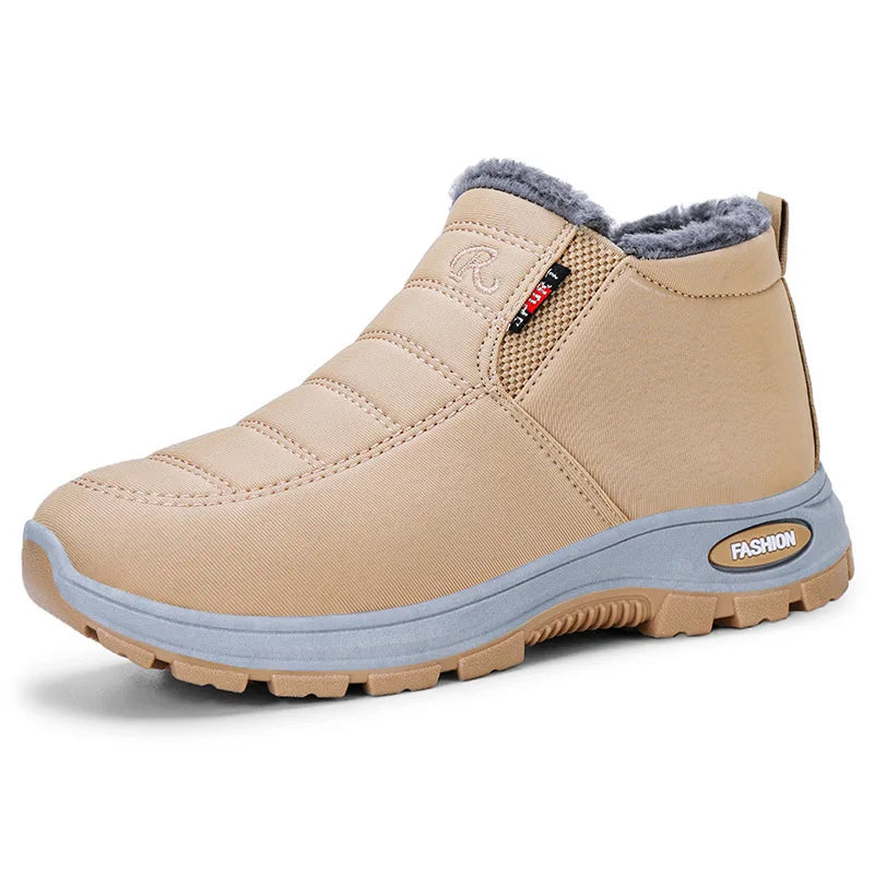 Women's Plush Platform Snow Boots - Warm Lined Ankle Boots - photo 9