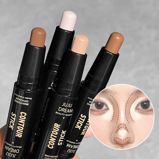 Dual-Ended Contour & Highlight Stick for Flawless Sculpted Makeup