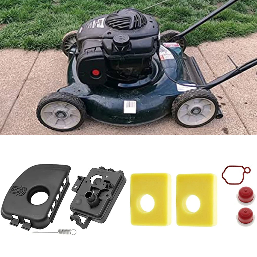BS 300E 450E Lawn Mower Engine Air Cleaner Cover Air Filter Base Foam Air Filters Governor Spring Engine Replacement