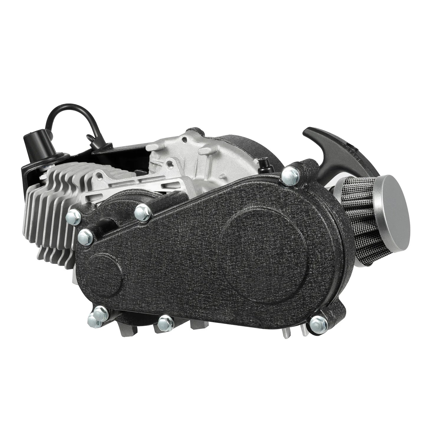 49cc Dirt Bike Engine, Aluminum Construction, 0.32Gal Fuel Tank, Air Cooling System, Low Fuel Consumption