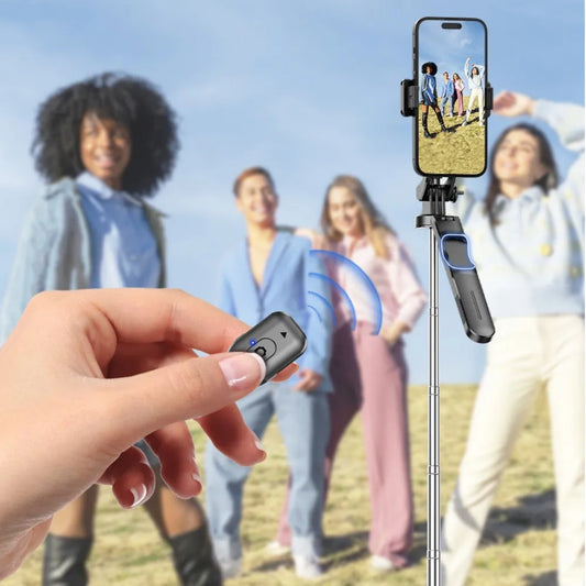 MEUYAG Selfie Stick Tripod with Bluetooth & Fill Light