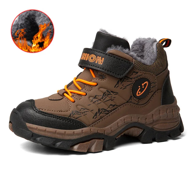 Kids Snow Ankle Boots - Non-Slip Outdoor Winter Sneakers - photo 7