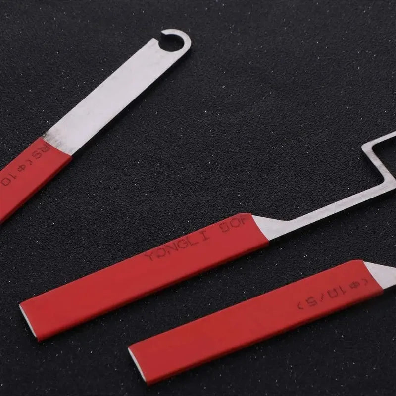 Compact Casement Windows Unlocking Tool Non-slip Convenient Lock Picking Set Professional Stainless Steel Door Open Keys