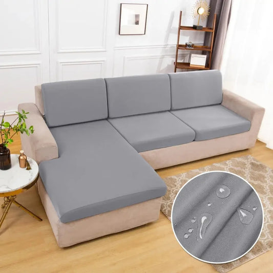100% Waterproof Sofa Cushion Cover Elastic Protector Sofa Covers Pets Kids For Home Cheap Sofas Slipcover Case With Random