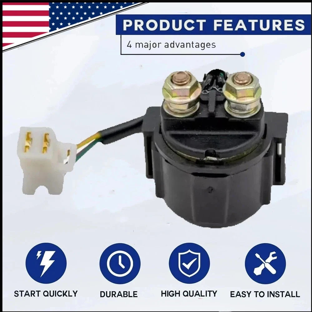 Premium Starter Solenoid Relay for Honda FourTrax 300 ATV