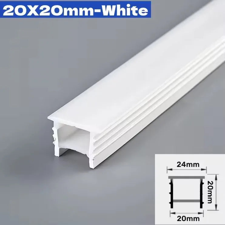 Flexible LED Neon Rope Diffuser Channel — WS2812B Compatible