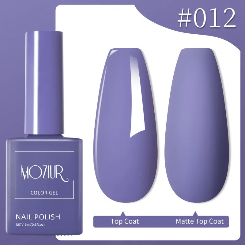 Colorful Hot Sale Uv Gel Nail Polish Set Soak Off Gel Nail Polish 15ml Professional Nail Gel Polishes