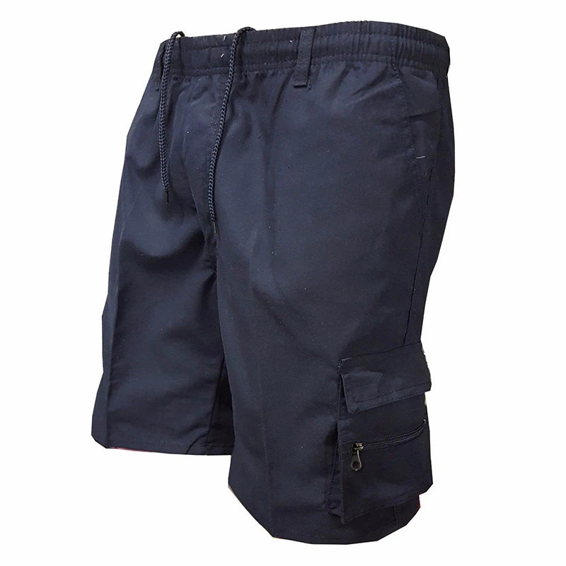 Men's Cargo Shorts – Casual Big Pocket Sports Slacks, Cargo Panel Trousers, Plus Size
