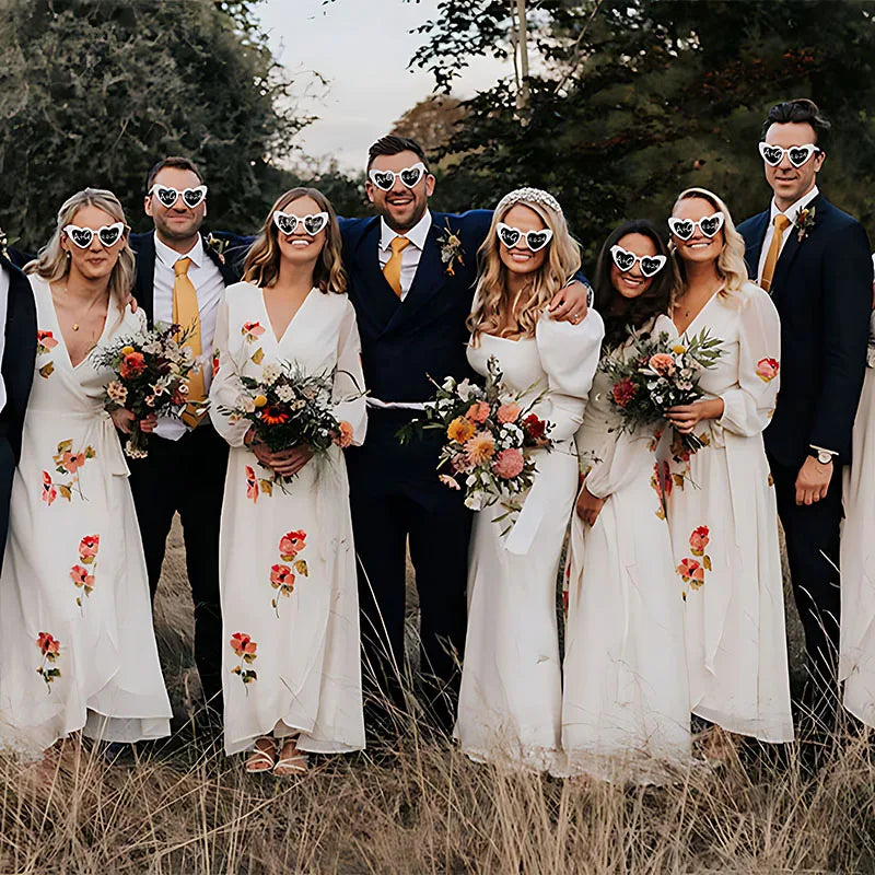12-100 Pcs Wedding Personalized Sunglasses Bulk Custom Sunglasses with Paint Pens for Adult DIY Birthday Wedding Party Favors