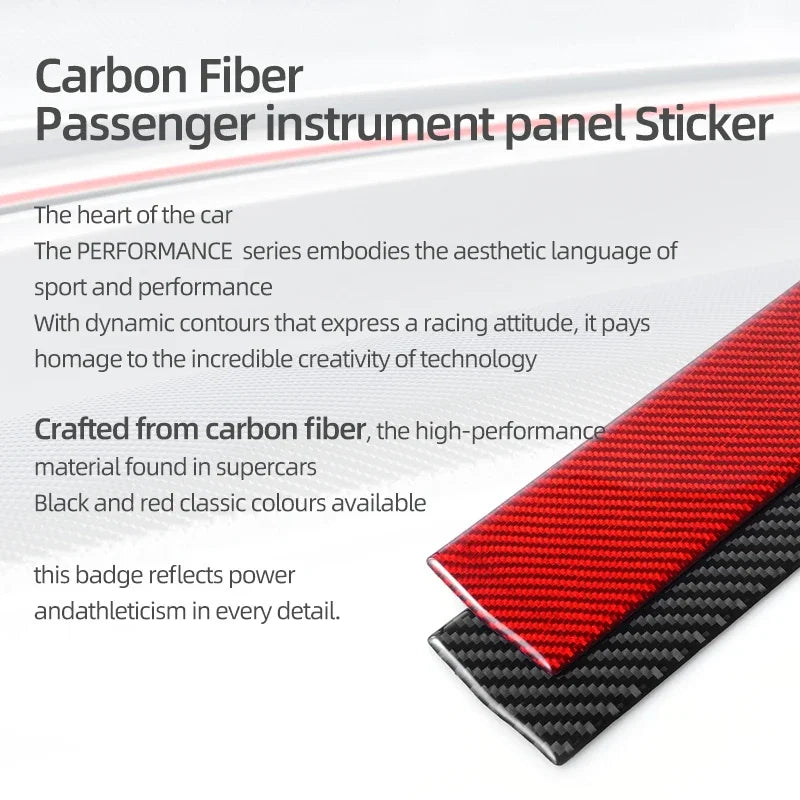 Carbon-Fiber Dashboard Panel Trim for Ford F-150 SVT Raptor 2015–2020