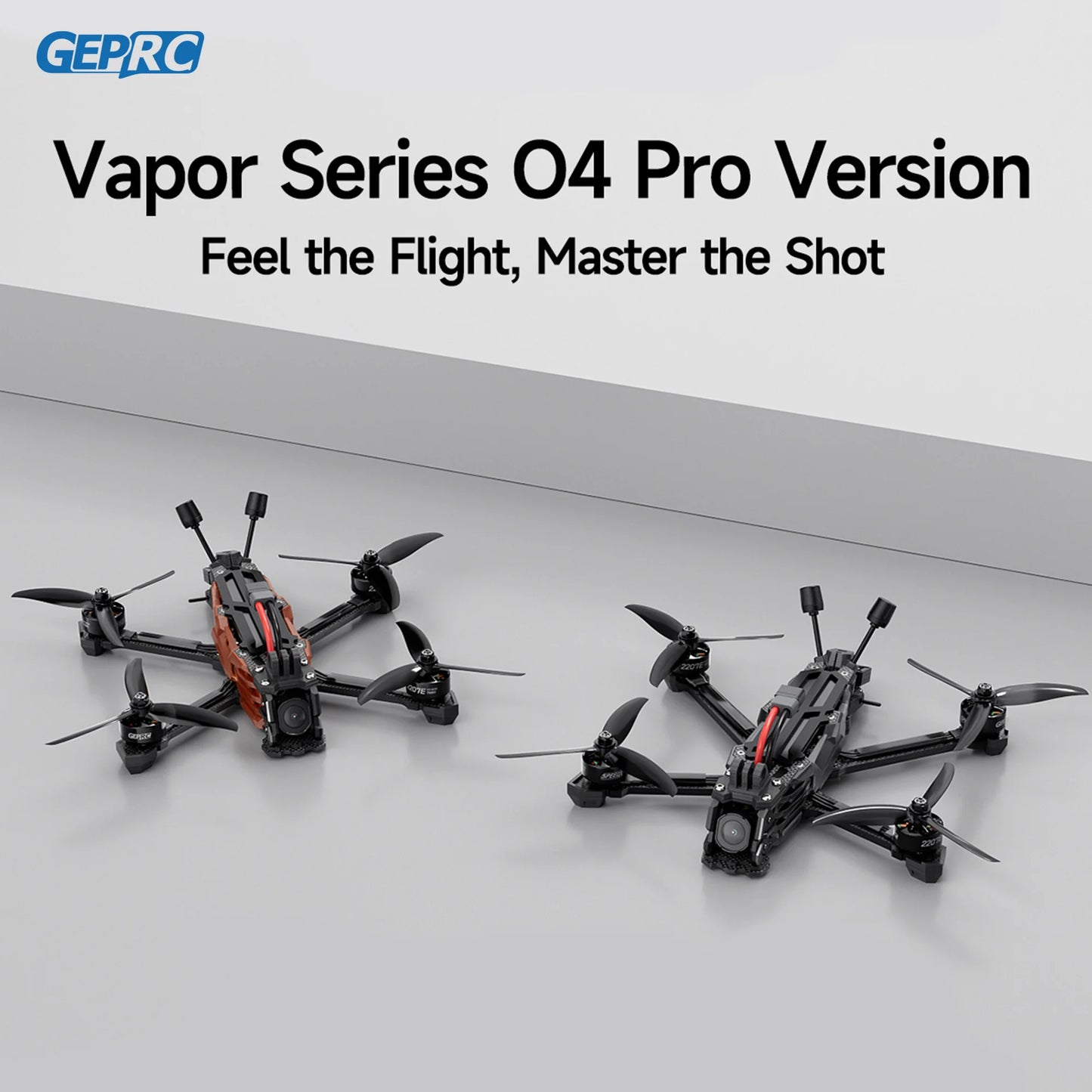 GEPRC Vapor-X5 D5 HD O4 Pro FPV Drone 5Inch O4 Air Unit VTX RC Quadcopter Freestyle Drone 4K120fps Recording 2207E 1960KV Motor