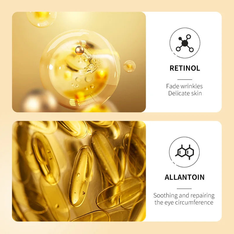SADOER Retinol Eye Cream Reduces Dark Circles and Wrinkles Moisturizes and Tightens The Eyes Eye Cream Korean Eye Care Product