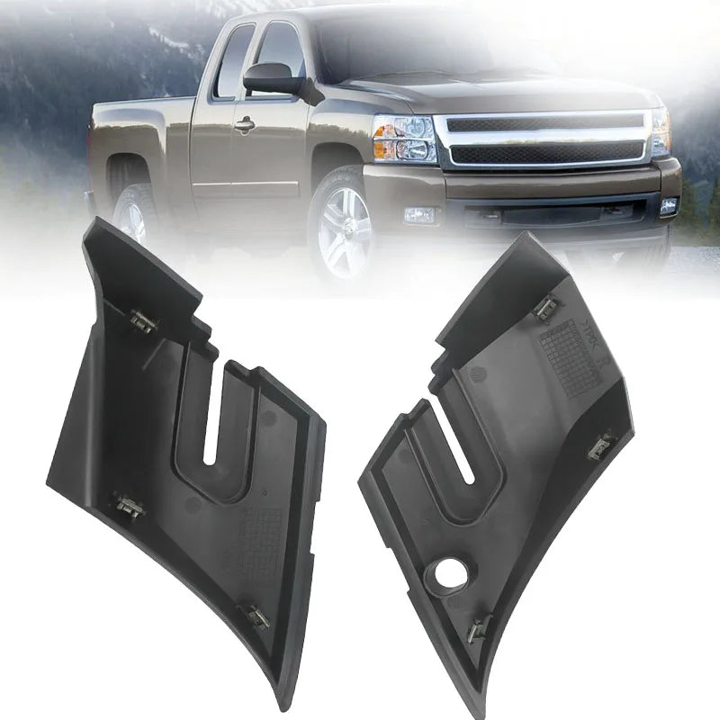 Windshield Cowl End Panel Cover — Chevrolet Silverado 1500/2500/3500 (2007–2013)
