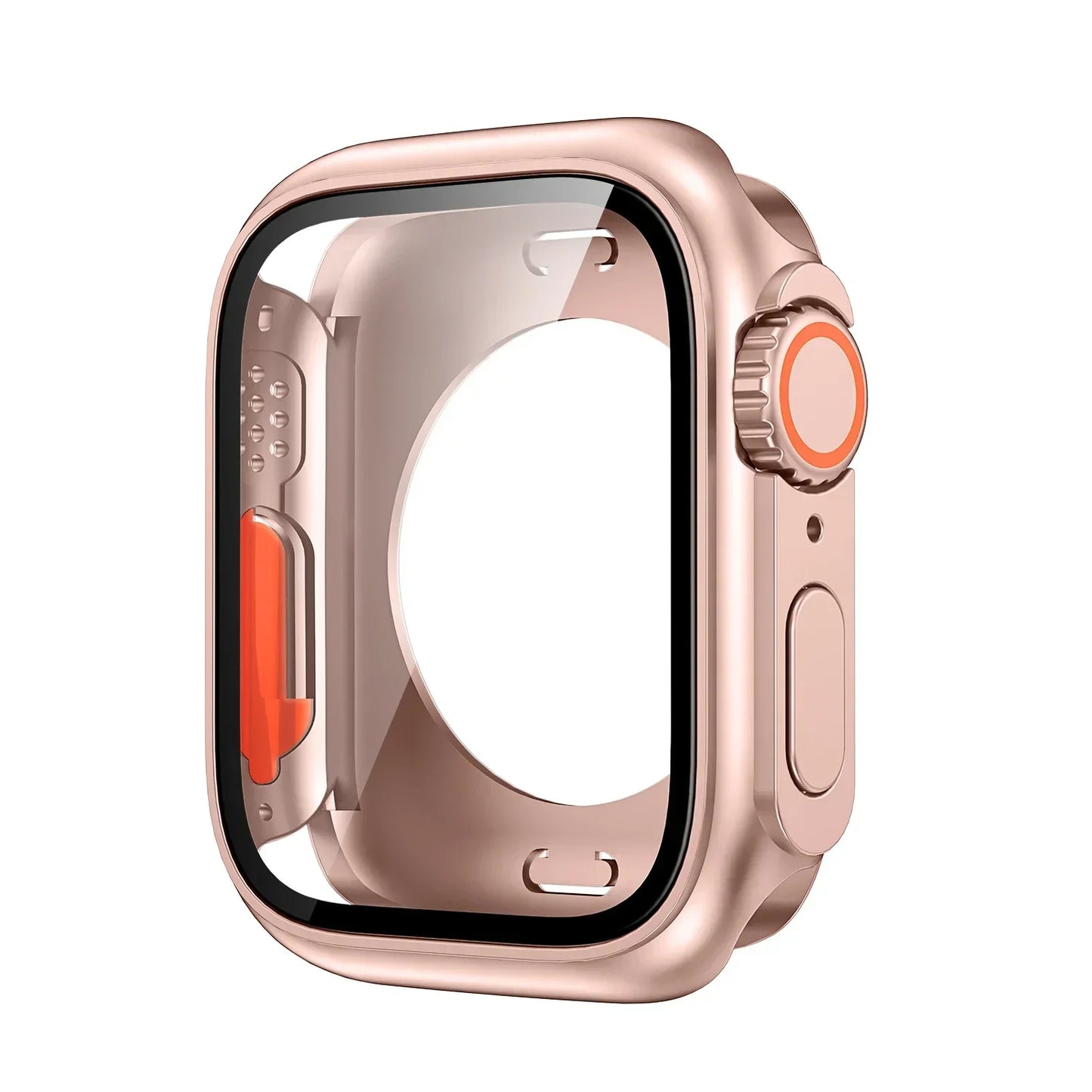 Screen Protector Cover for Apple Watch 46mm 45 44 40 41 42mm Hard PC Front Rear Bumper Case iwatch 10 987 SE 654 Change To Ultra