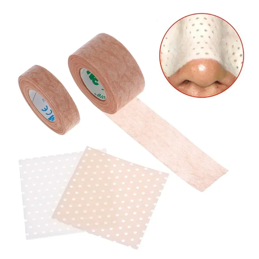 2pcs Nose Job Rhinoplasty Splint Ortho Immobilized Thermoplastic Nose Nasal Fracture Splint 5*5cm Adhesive Tape Skin Care Tools