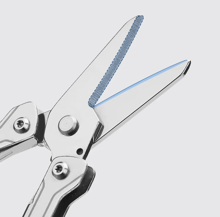 NexTool 8 In 1 Mini Sailor Scissors S0 Micro Keychain Multitool Screwdriver Portable Pocket Folding EDC Tool for Travel