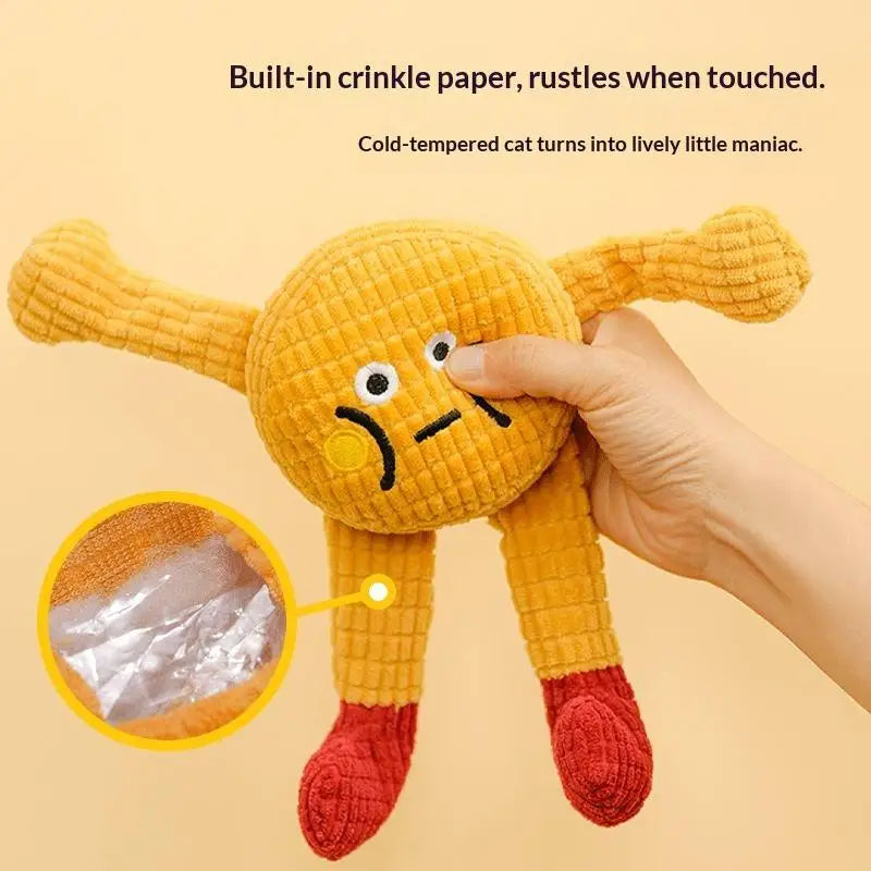 Cute Squeaky Puppy Teething Toy - Interactive Chew – photo 5