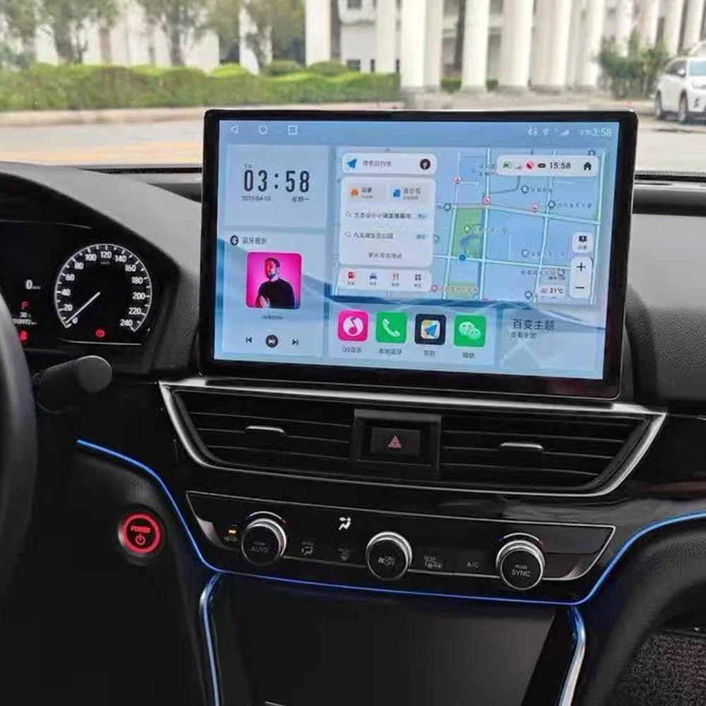 13.3" OLED Android Screen for Honda Accord 10th Gen (2018–2021) — CarPlay, Android Auto, GPS Navigation