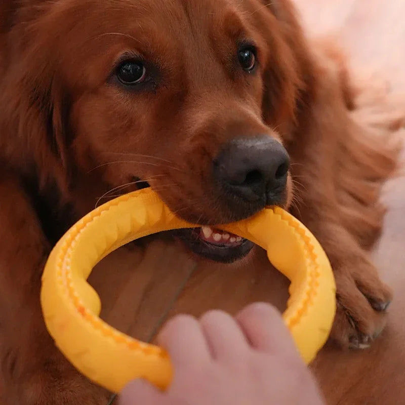 Floating Dog Ring Toy - Fetch & Chew Flying Ring for All Sizes - photo 5