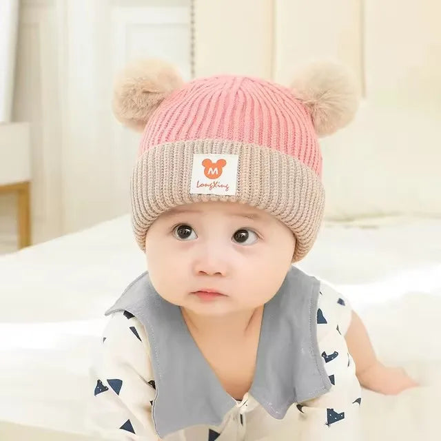 Baby Bear Knit Hat & Scarf Set - Crochet Winter Bonnet for Toddlers - photo 5