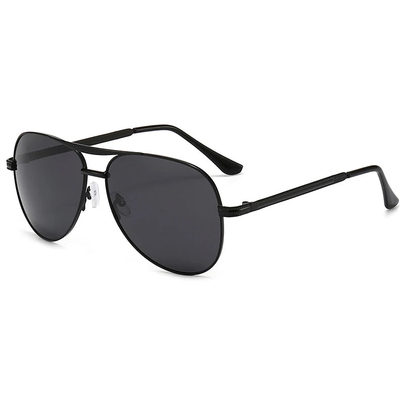 Double Bridge Polarized Aviator Sunglasses — Unisex UV400