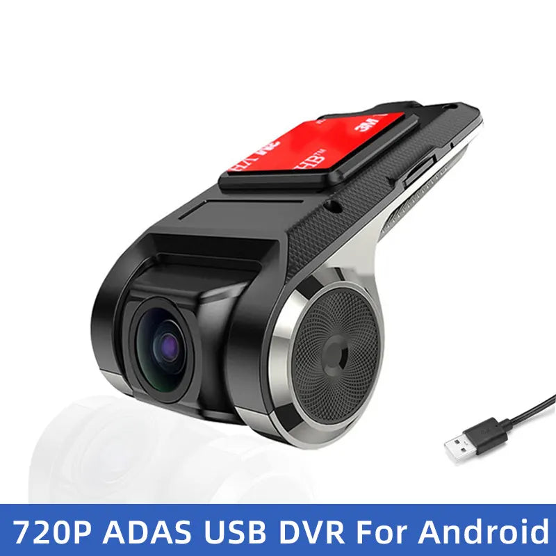 JUNDOF ADAS Car DVR For Car DVD Android Player Navigation Dashcam DVRs Video HD 720P USB TF Card 32G /64G Dash Cam Auto Recorder