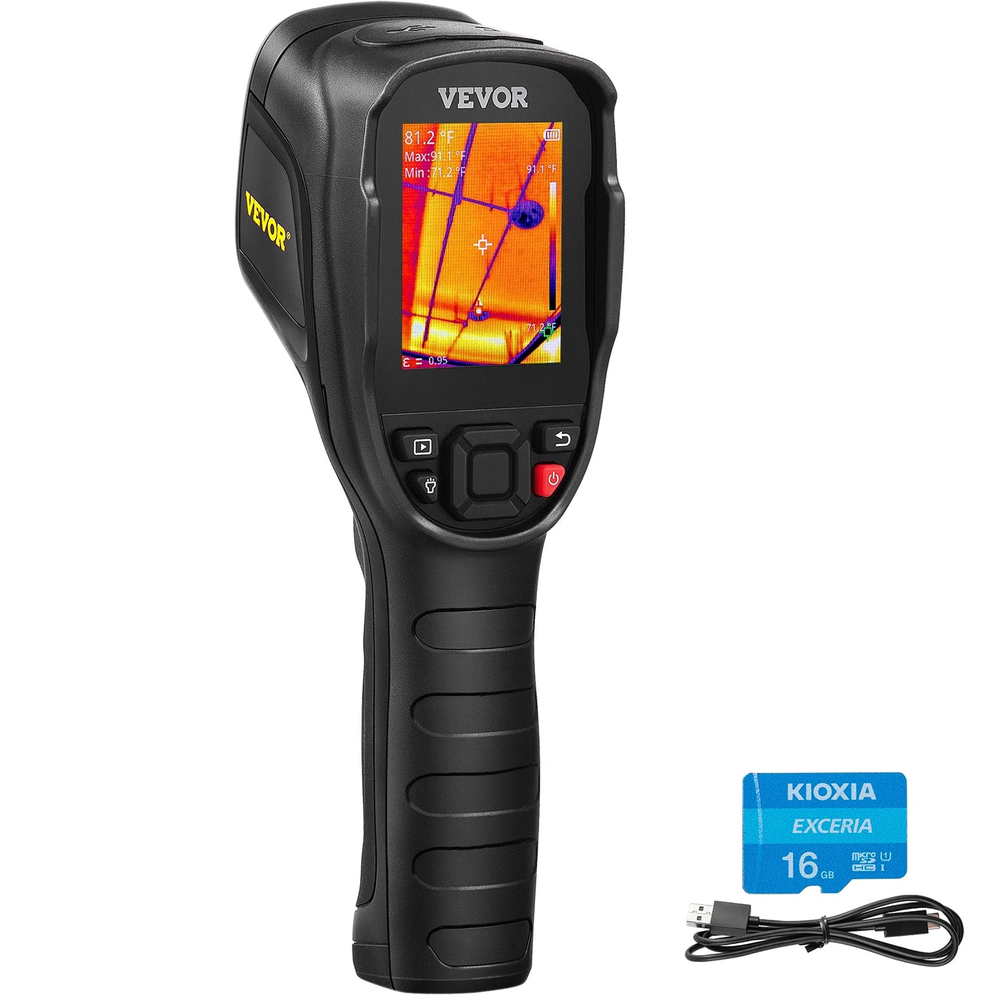 SucceBuy SC240 Handheld Thermal Imaging Camera — 240x180 IR, 20Hz, 16GB