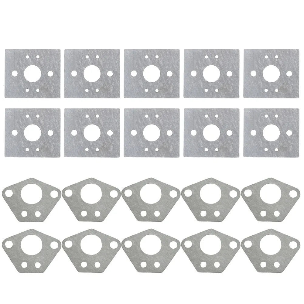 20PCS Carburetor Gasket For CG430 For CG520 For BC430 For BC520 Chainsaw Trimmer Brush Cutting Machine Engine Accessories