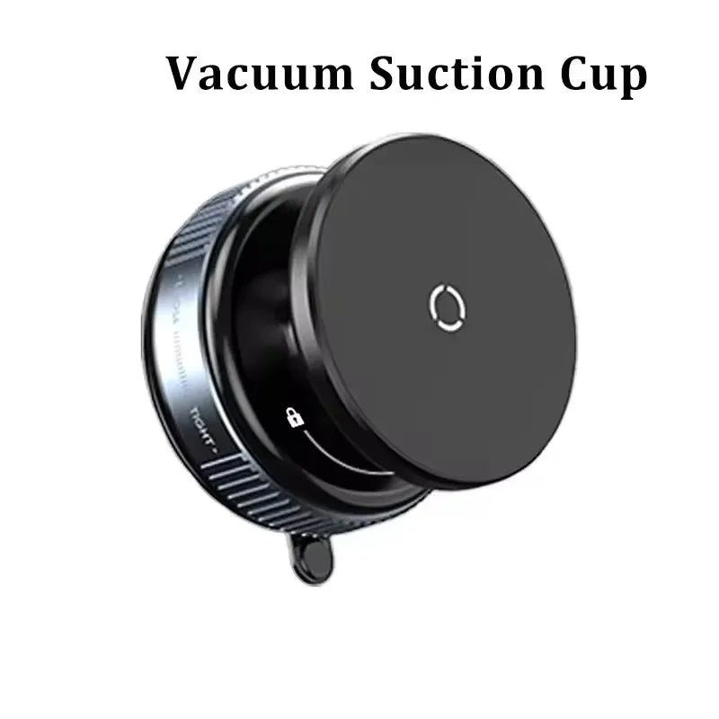 Magnetic Car Phone Holder — Suction Mount, 360° Rotating