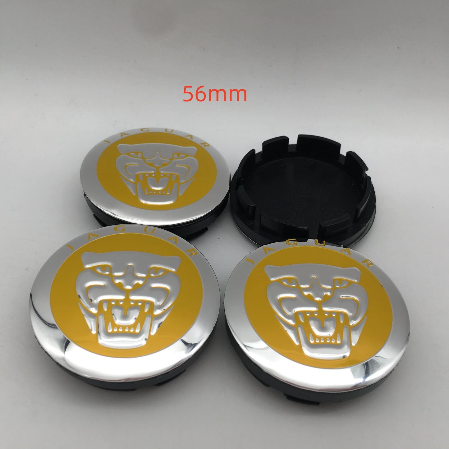 4pcs 3D 56mm 60mm 68mm For Car emblem Wheel hub Center Cap Badge covers sticker Decals Styling accessories
